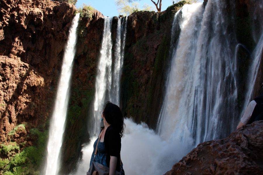 Escursione di 2 giorni alle cascate di Ouzoud e Iminifri
