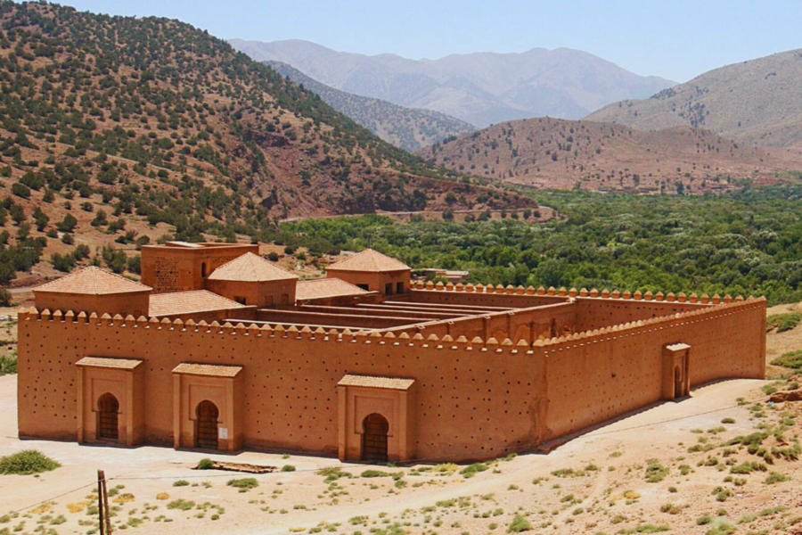Montagna dell'Alto Atlante con visita alla moschea di Tinmel