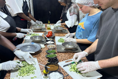 Lezione di cucina marocchina a Marrakech al Chouf l'Or con ritiro