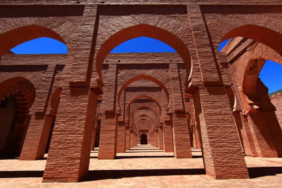 Montagna dell'Alto Atlante con visita alla moschea di Tinmel