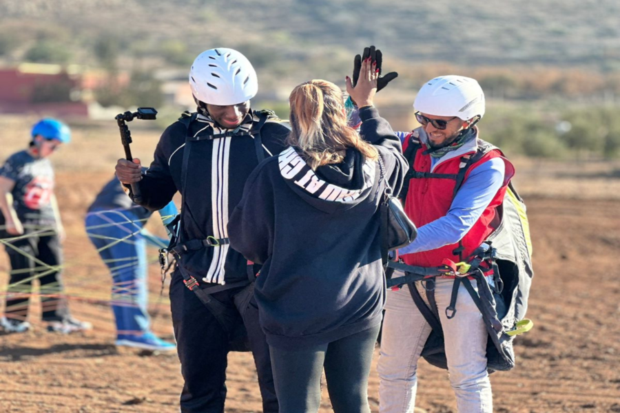 Parapendio a Marrakech e sulle montagne dell'Atlante