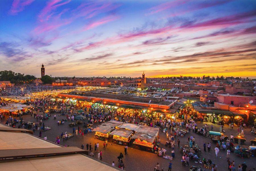 Gita giornaliera privata a Marrakech da Casablanca con pranzo