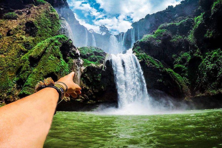 Escursione di 2 giorni alle cascate di Ouzoud e Iminifri