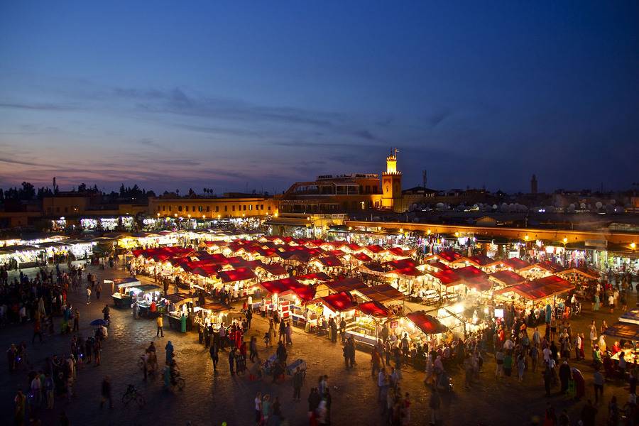 Gita giornaliera privata a Marrakech da Casablanca con pranzo