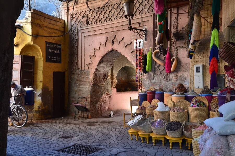 Souk tradizionali di Marrakech e visita alla vecchia medina