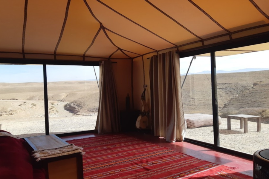 Quad Bike, Camel Ride e cena nel deserto roccioso di Agafay