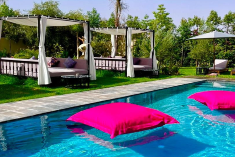 Da Marrakech: Pass giornaliero per la piscina della villa con pranzo marocchino