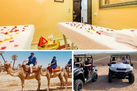 Esperienza in buggy, cammello e spa a Marrakech