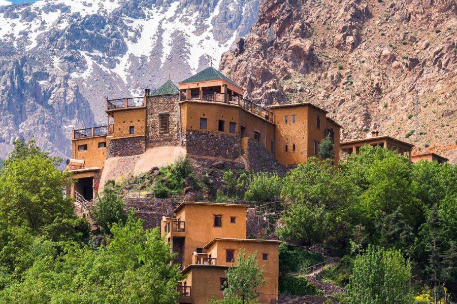 Imlil sull'Alto Atlante con il Camel Riding & Diner nel deserto di Agafay
