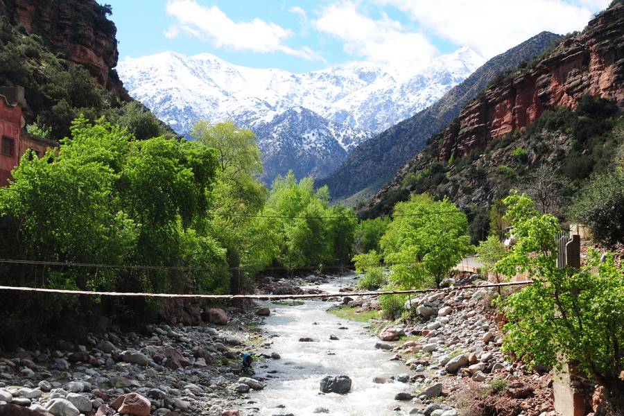 Gita di un giorno nella valle dell'Ourika e nelle montagne dell'Atlante