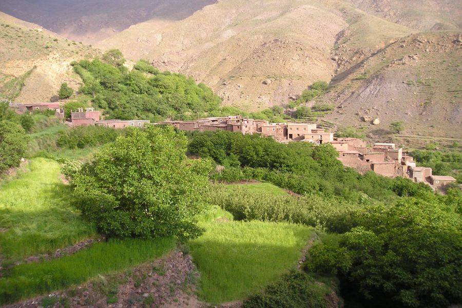 Imlil sull'Alto Atlante con il Camel Riding & Diner nel deserto di Agafay