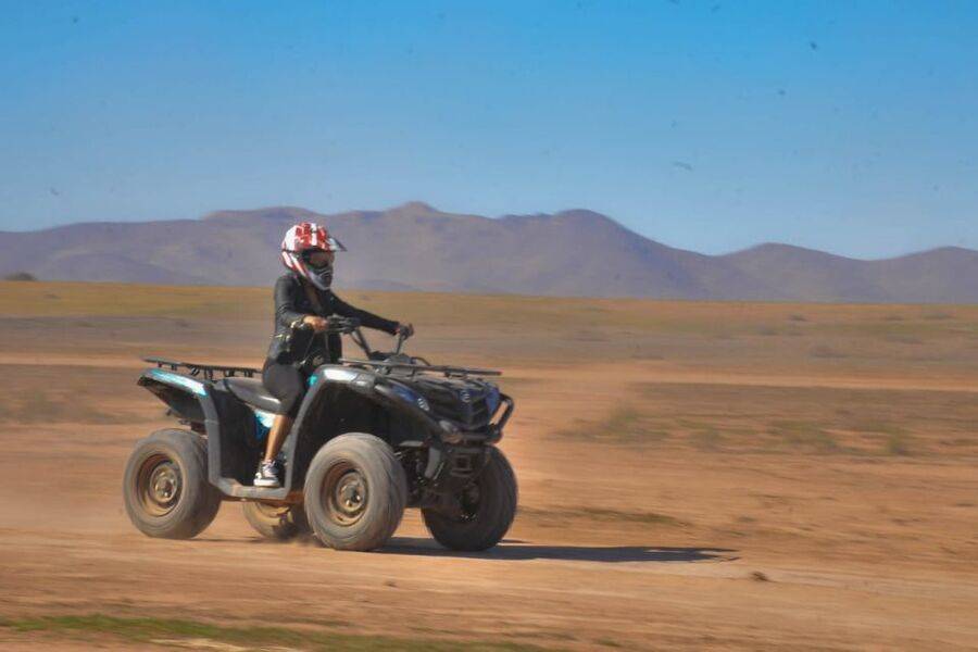 Esperienza in quad sul lago Lalla Takerkoust da Marrakech