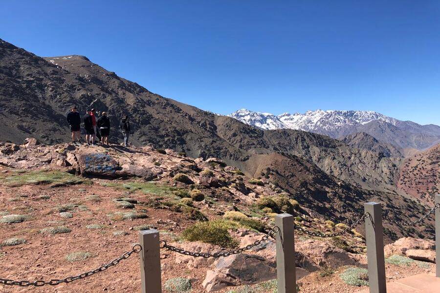 Tour in bicicletta alla montagna dell'Atlante e al villaggio berbero da Marrakech
