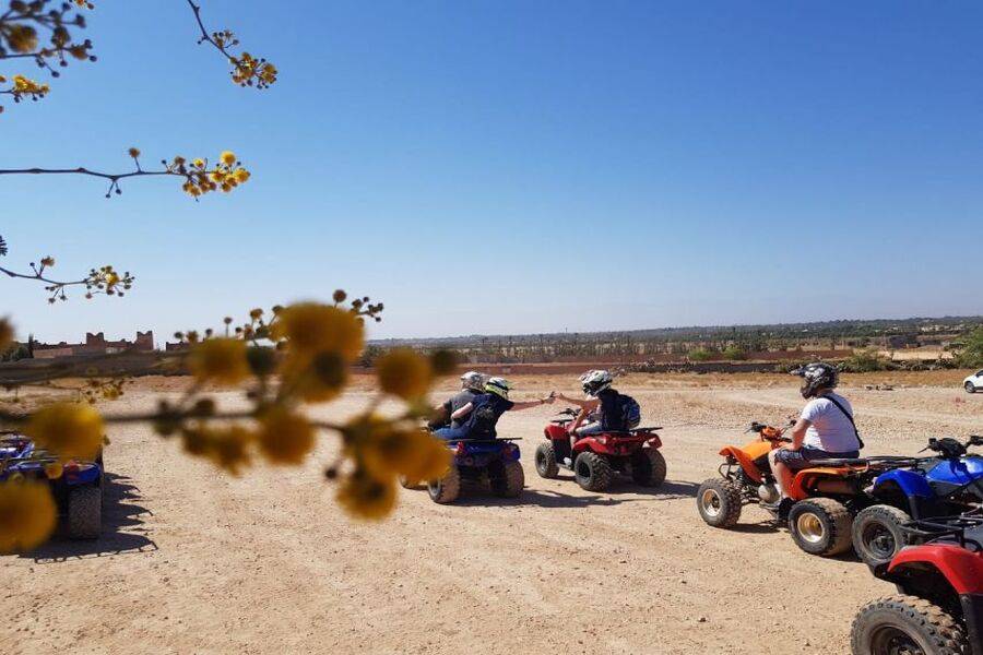 Esperienza in quad sul lago Lalla Takerkoust da Marrakech