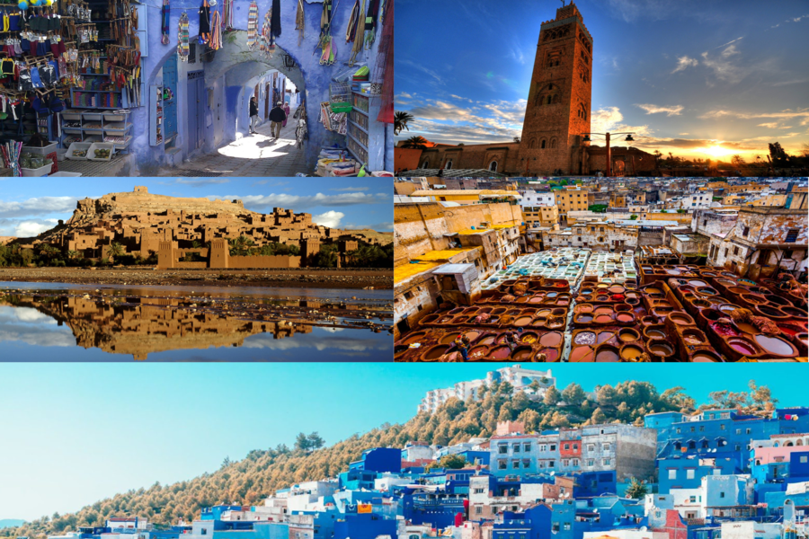 Grand Tour in Marocco da Marrakech a Tangeri per 7 giorni