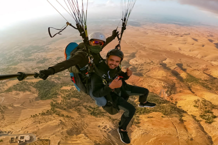 Parapendio a Marrakech e sulle montagne dell'Atlante