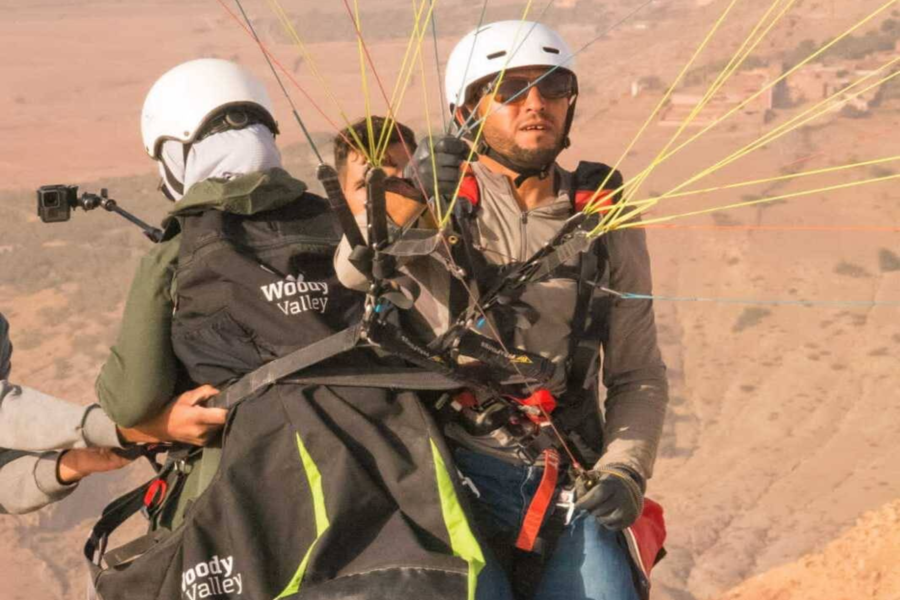 Parapendio a Marrakech e sulle montagne dell'Atlante