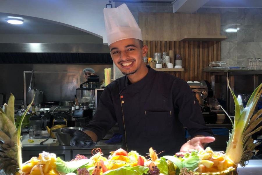 Esperienza di pranzo, ristorante marocchino Chouf L'Or con pick up