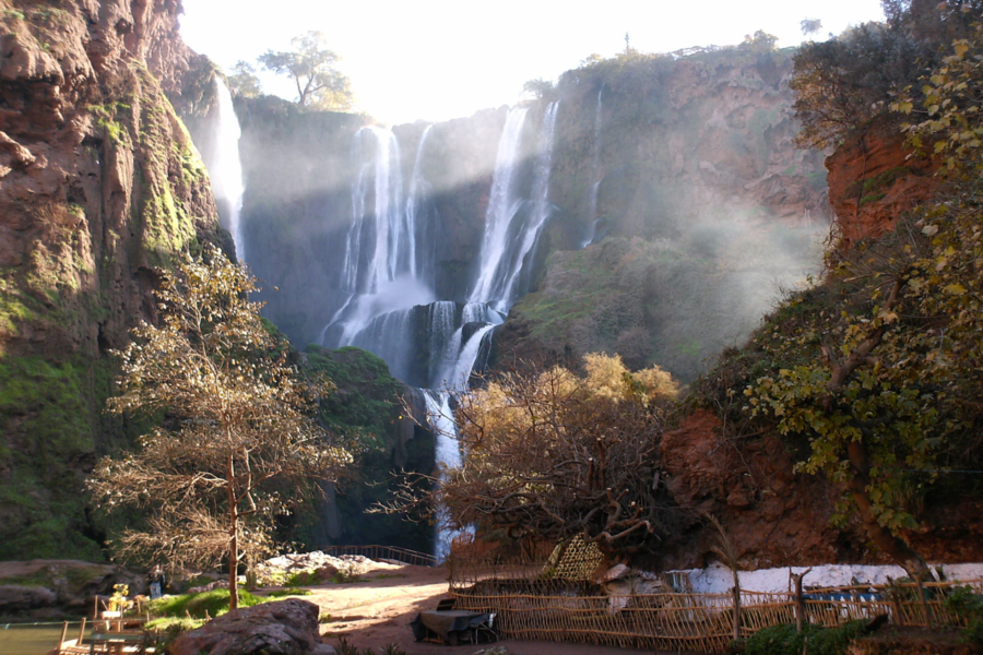 Tour di un'intera giornata alle cascate di Ouzoud con gita in barca