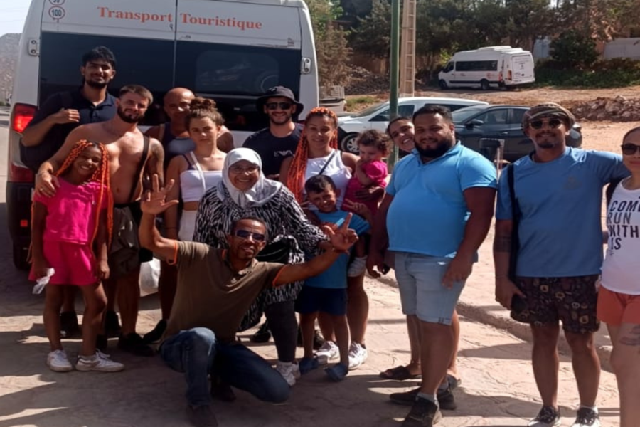 Tour di un'intera giornata alle cascate di Ouzoud con gita in barca